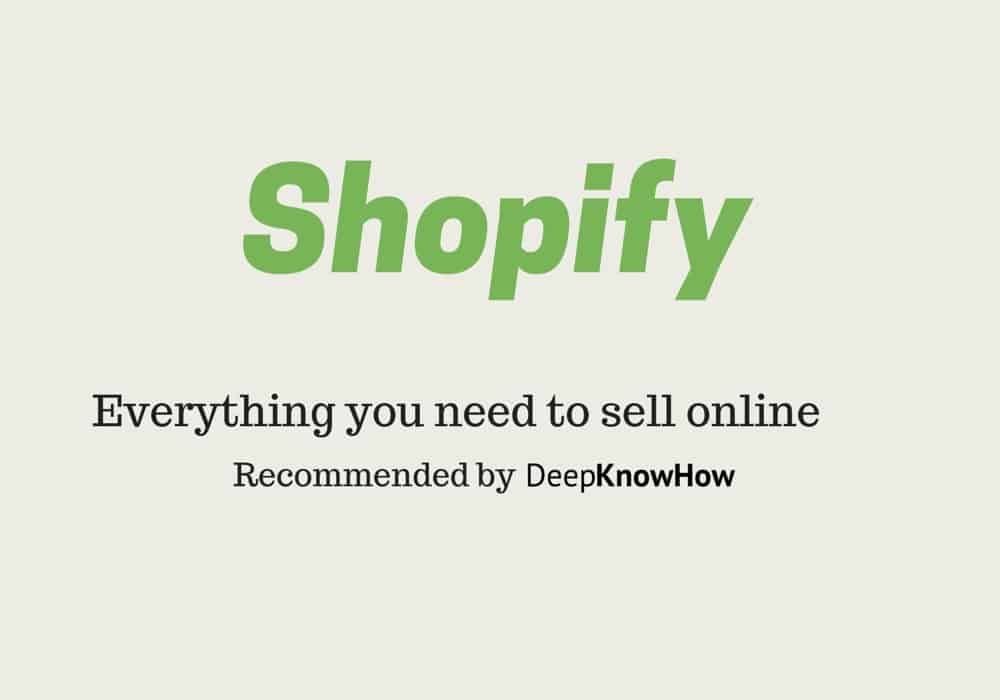 Start your Online Business with Shopify Ecommerce Solution