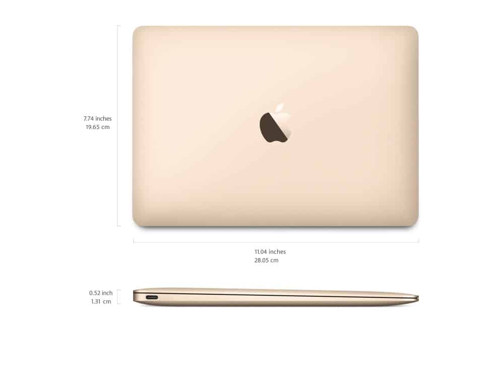 macbook 2015 dimensions